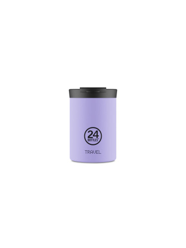 24 Bottles Travel Tumbler Stone Erica 350ml Unisex - Чаша 24Bottles - Лилав - TT_035_414-One-size - Size: One size