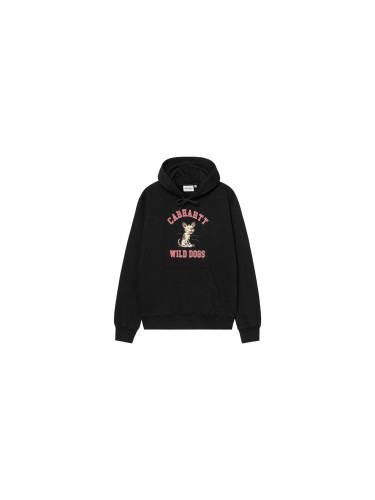 Carhartt WIP Hooded Wild Dog Sweat Мъже - Суитшърти и блузи с качулка Carhartt WIP - Черен - I035625_89_XX-L - Size: L