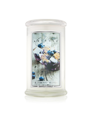 Kringle Candle Blueberry Muffin ароматна свещ 624 гр.