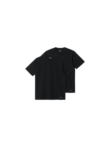Carhartt WIP Standard Crewneck T-Shirt Black Мъже - Тениски Carhartt WIP - Черен - I029370_933_XX-XXL - Size: XXL