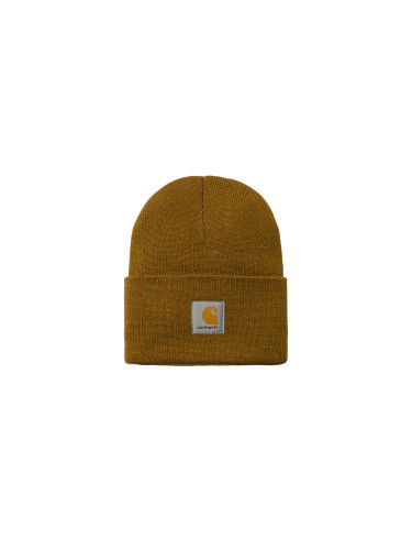 Carhartt WIP Acrylic Watch Hat Hamilton Brown Unisex - Чапки Carhartt WIP - Кафяв - I020222_HZ_XX-One-size - Size: One size
