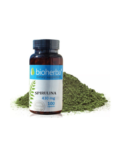Спирулина - 430 мг  |  Bioherba