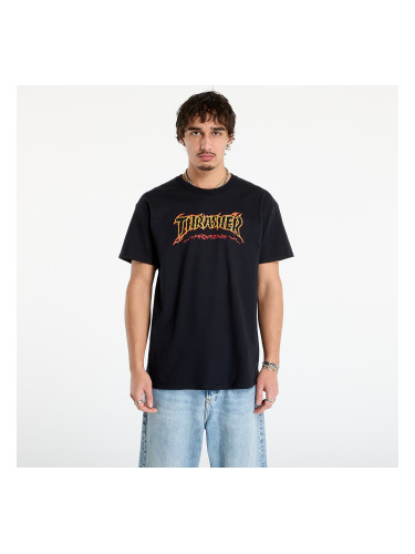 Тениска Thrasher Cracked by Exteenager T-Shirt Black L