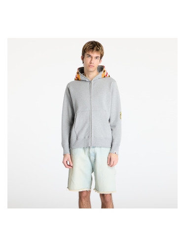Суитшърт A BATHING APE Tiger Full Zip Hoodie UNISEX Gray L