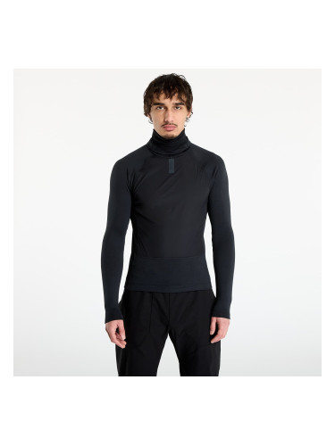 Тениска Rapha Men's Insulated Windblock Base Layer Black/ Black S