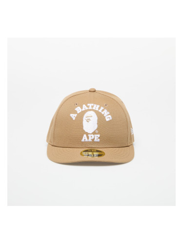 Шапка A BATHING APE x New Era 59Fifty Low Profile Cap Beige M