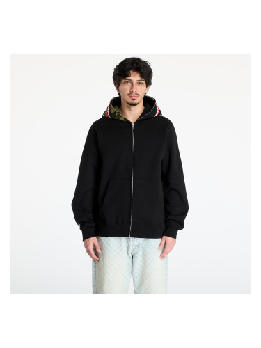 Суитшърт A BATHING APE 1st Camo Swarovski Shark Full Zip UNISEX Hoodie Black XL