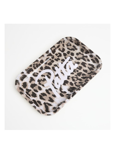 Patta Leopard Print Rolling Tray Multi Universal