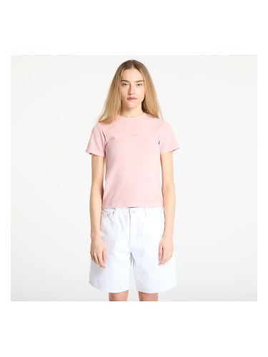 Тениска A BATHING APE Pigment Dyed Rib Tee Pink S