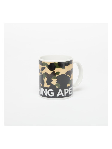 A BATHING APE 1St Camo Pottery Mug Yellow Universal