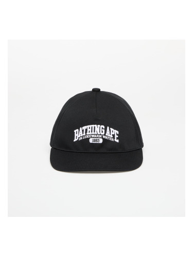 Шапка A BATHING APE Logo Cap Black Universal