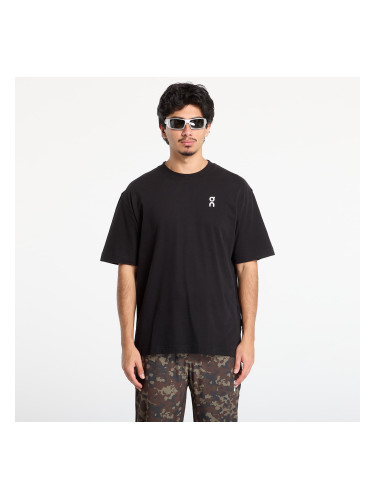 Тениска On Club-T Graphic Black/ Olive S