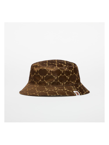 Шапка A BATHING APE College Monogram Reversible Buckle Hat Black M