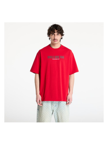 Тениска A BATHING APE Slogan Relaxed Fit Tee UNISEX Red L