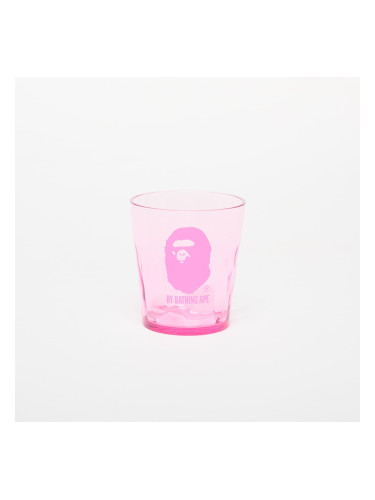 A BATHING APE Bape X Plakira - Ape Head Glass Pink Universal