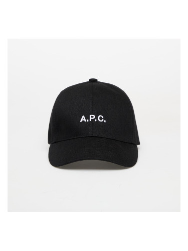 Шапка A.P.C. Charlie Cap Black 56