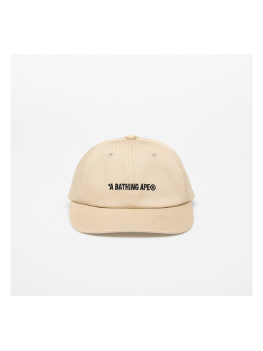 Шапка A BATHING APE Logo Cap Beige Universal