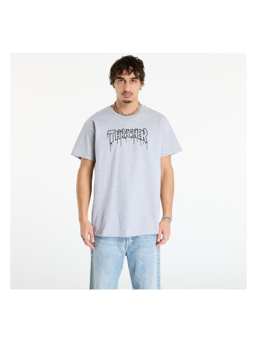Тениска Thrasher One-liner T-Shirt Spory Grey S