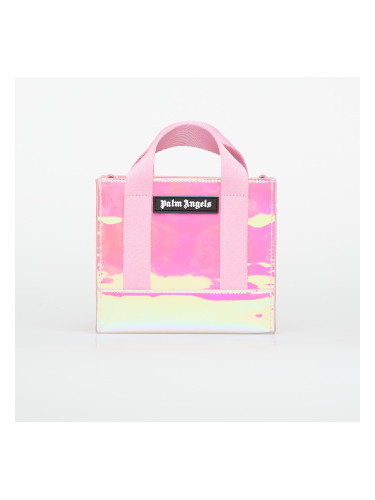 Чанта Palm Angels Kids Shiny Mini Tote Pearl Rose/ Black Universal