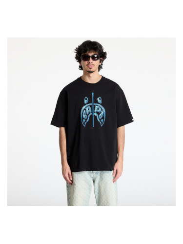 Тениска A BATHING APE Shark Relaxed Fit Tee UNISEX Black S