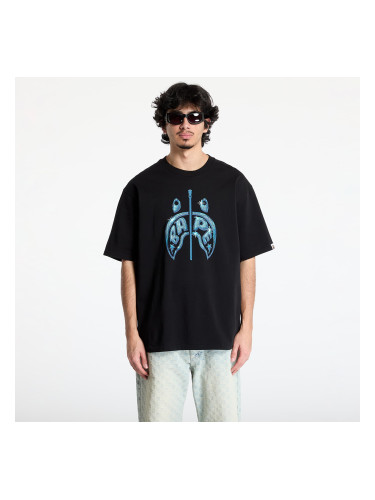Тениска A BATHING APE Shark Relaxed Fit Tee UNISEX Black S