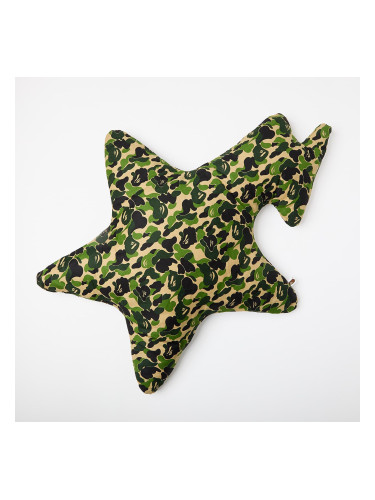 A BATHING APE Abc Camo Sta Big Cushion Green Universal