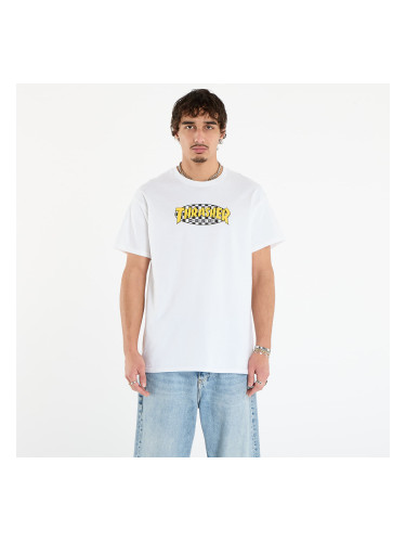 Тениска Thrasher Checkered Oval T-Shirt White L