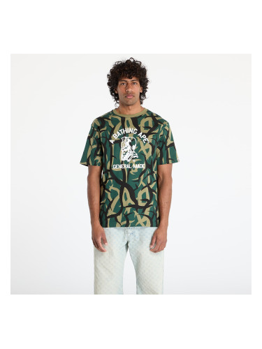 Тениска A BATHING APE Trial Camo General Tee UNISEX Green M