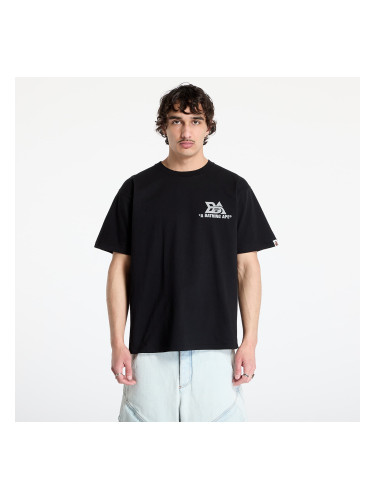 Тениска A BATHING APE Reflector Tech Logo Tee UNISEX Black L
