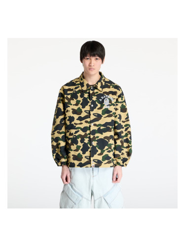 Ветровка A BATHING APE Gore-Tex Wind Stopper 1St Camo Relaxed Coach Jacket M Yellow L