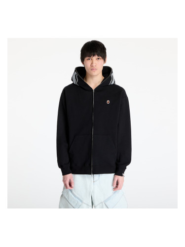 Суитшърт A BATHING APE One Point Ape Head Shark Relaxed Fit Full Zip Hoodie M Black XL