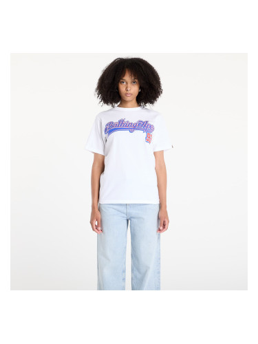 Тениска A BATHING APE Baseball Logo Tee UNISEX White/ Blue XL