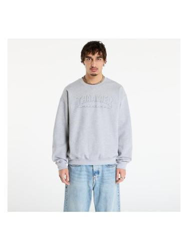 Суитшърт Thrasher Shadow Mag Logo Crewneck Sport Grey M