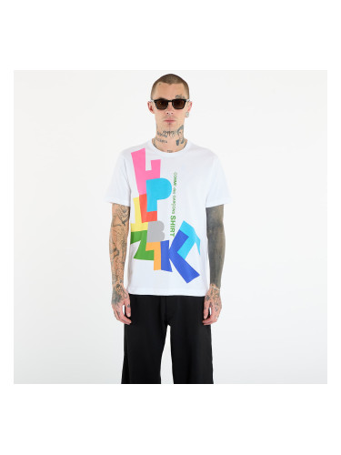 Тениска Comme des Garçons SHIRT T-Shirt With Graphic Print White L