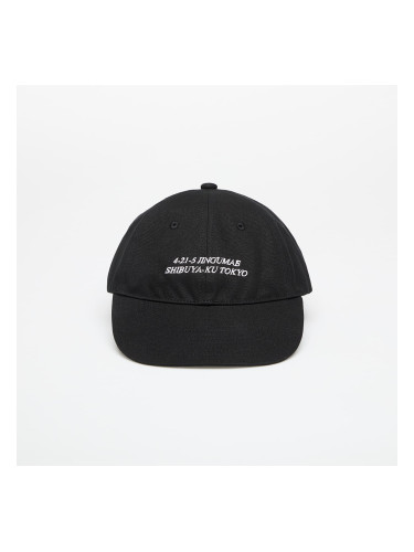 Шапка A BATHING APE Solid Slogan Cap Black Universal