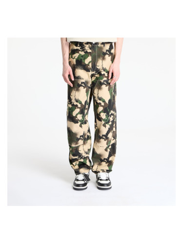 Панталони A BATHING APE Map Camo Relaxed Fit Work Pants UNISEX Green L