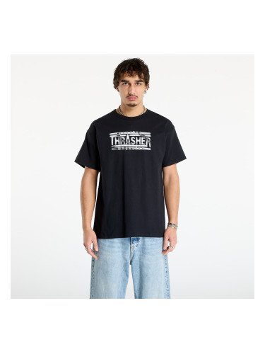 Тениска Thrasher Chrome Genuine T-Shirt Black L