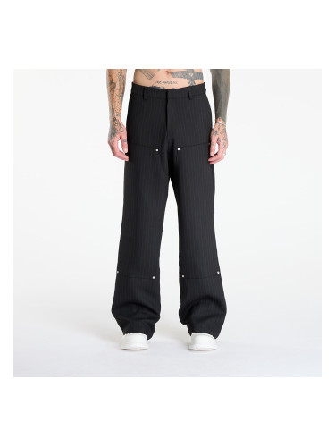 Панталони MISBHV Pinstripe Carpenter Trousers Black 48