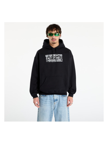 Суитшърт Thrasher Chrome Genuine Hoodie Black M