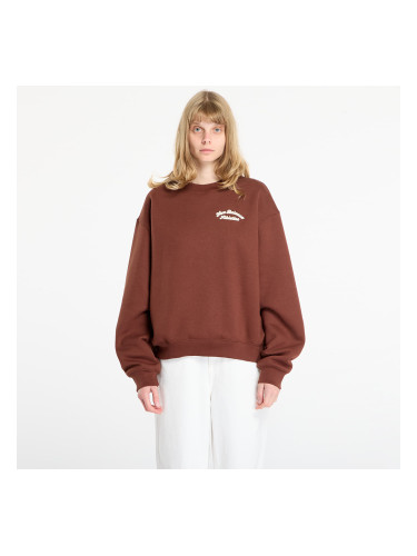 Суитшърт New Balance Linear Heritage Fleece Crew Rich Oak L