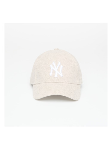 Шапка New Era New York Yankees MLB Melton Wool 9FORTY Adjustable Cap Cream Universal