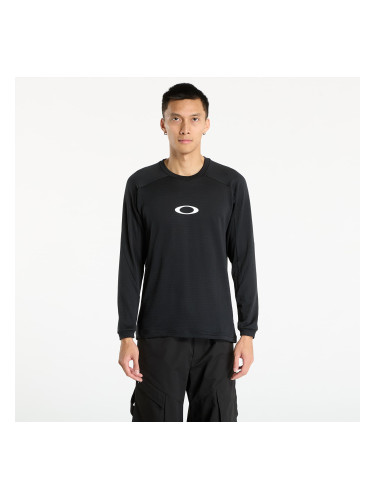 Суитшърт OAKLEY Enhance Light Grid L/S Crew 5.7 Blackout S
