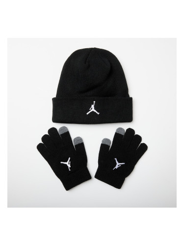 Jordan Essentials Beanie Set Youth (7-12 years) Black Universal