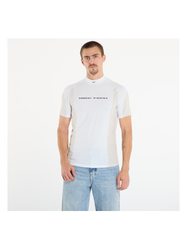 Тениска Nike Tech Men's Dri-FIT Short-Sleeve Base Layer White/ Light Bone/ Light Bone/ Black XS