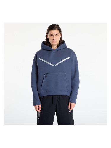 Суитшърт Nike Tech Men's Pullover Hoodie with Reflective Accents Thunder Blue/ Black XS