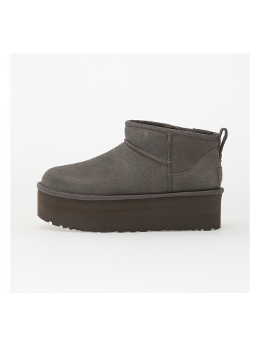 UGG W Classic Ultra Mini Platform Charcoal 8