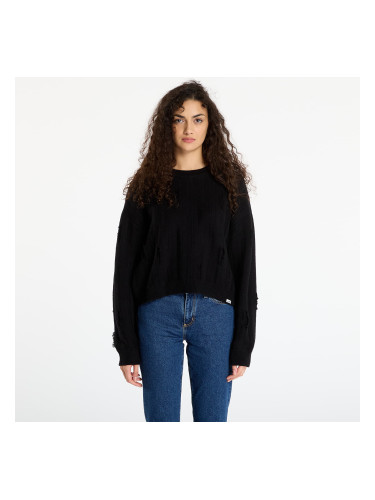 Пуловер Guess Originals Distressed Sweater Black M