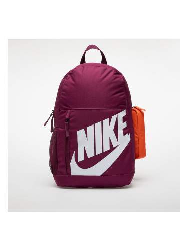 Раница Nike Elemental Big Kids' Backpack (20L) Bordeaux/ Orange/ White Universal