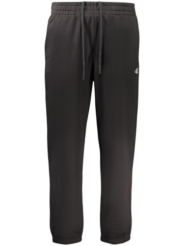 CALVIN KLEIN MEN'S BLACK LONG TRACKSUIT PANTS
