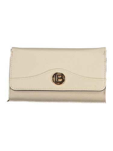 LAURA BIAGIOTTI WOMEN'S BEIGE WALLET